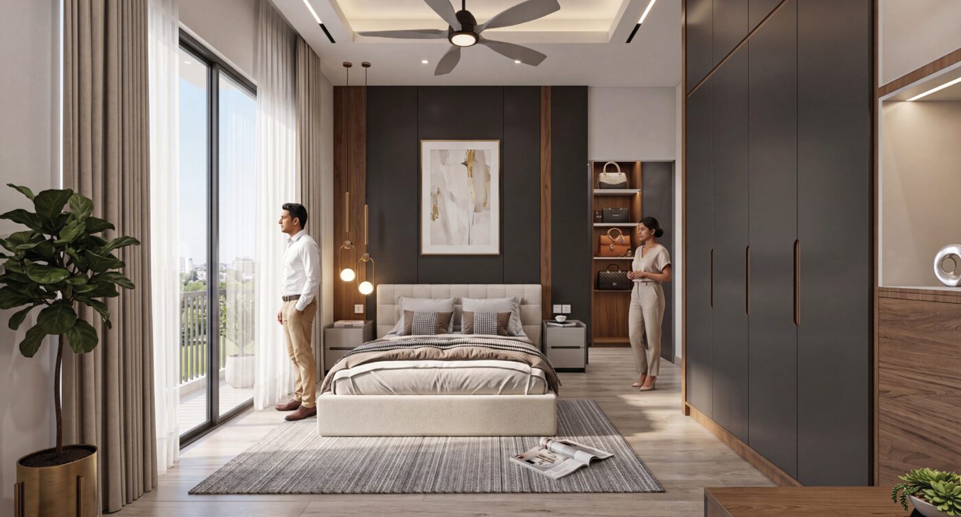 Master bedroom
