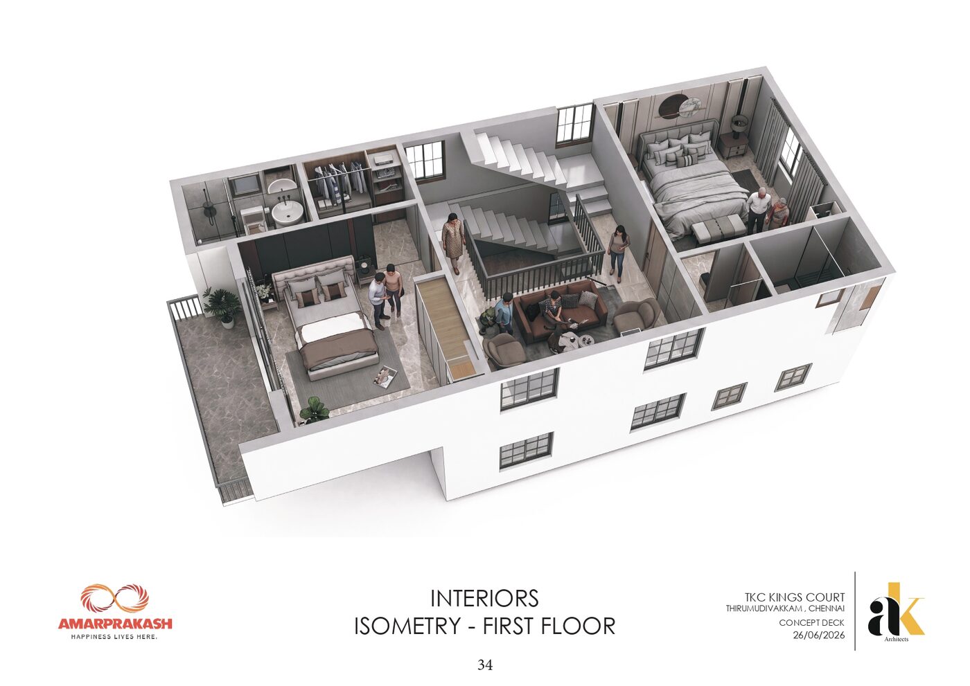 First floor isometry