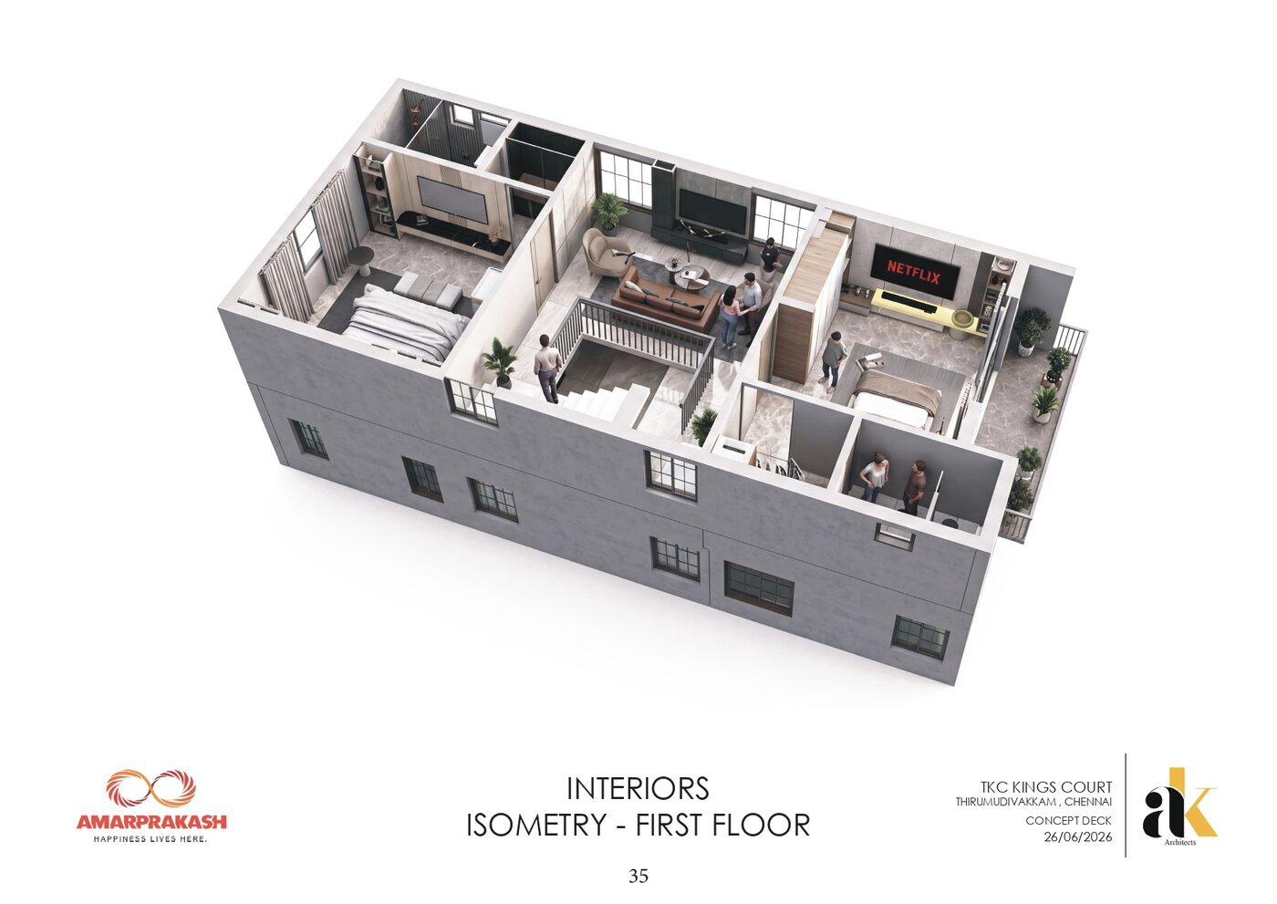 First floor isometry 2