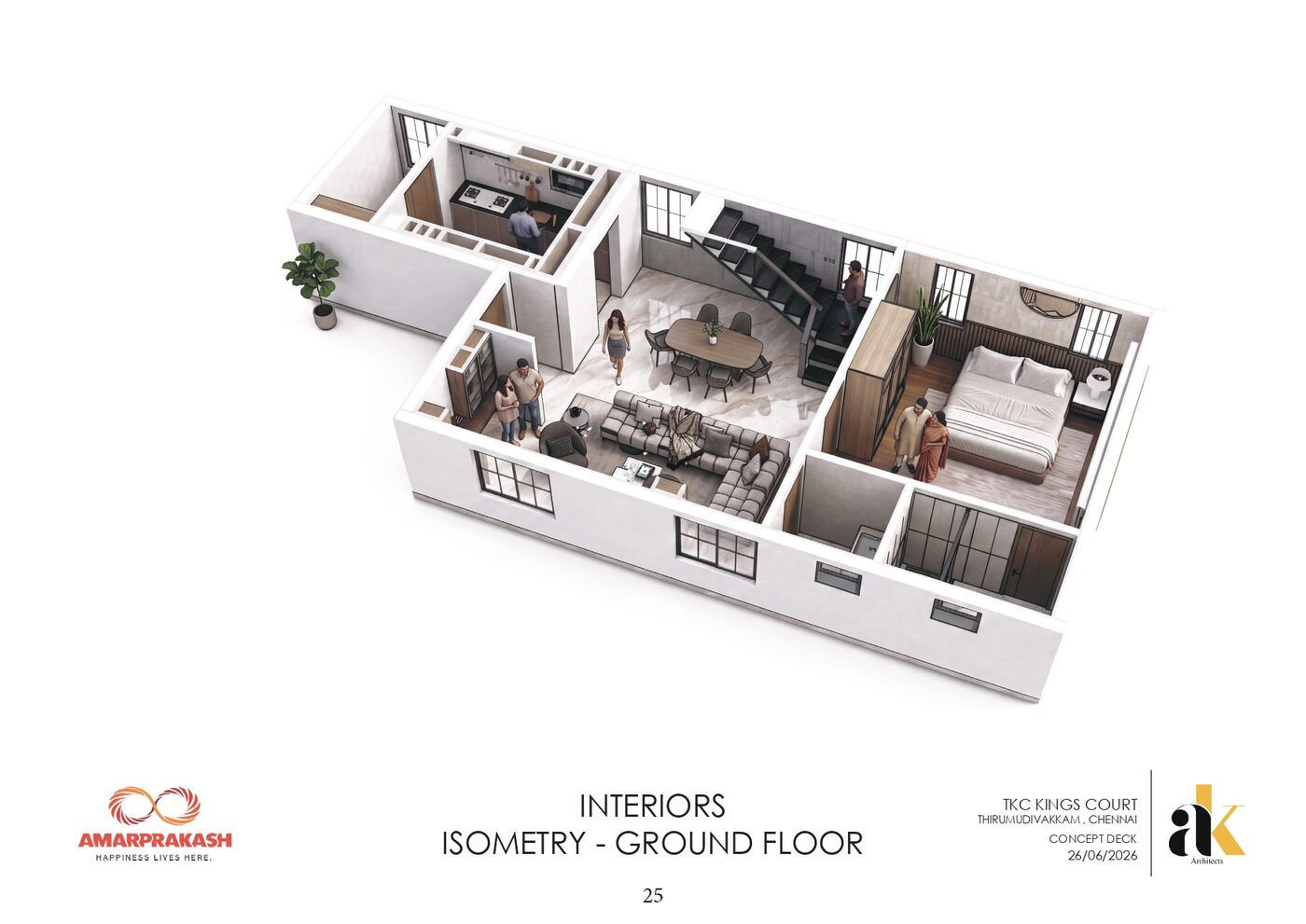 Ground floor isometry 2